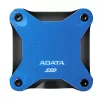Zewnętrzny SSD ADATA SD620 512 GB, USB 3.2 Gen 2 Micro-USB B, niebieski, silikonowa obudowa, odporny na wstrząsy