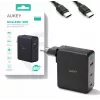 Ładowarka sieciowa Aukey PA-B7O, 3×USB, technologia GaN
