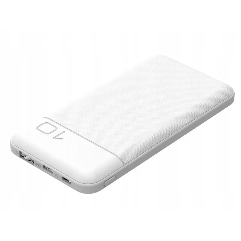 Przenośny power bank IBOX IPB10 10000 mAh, litowo-jonowy, Quick Charge 3.0, wyjścia USB-C i USB-A, 20W PD