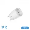 Inteligentne gniazdko Shelly Plug S Gen3 — inteligentne gniazdko Wi‑Fi z monitorowaniem energii, typ F, 110–230 V, 2500 W, białe