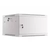 Wall mounted rack Lanberg WF01-6606-00S 6U szary 60 kg capacity