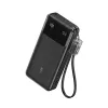 PowerBank z kablem USB-C 20000 mAh 30W Czarny