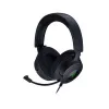 Razer Kraken V4 X - Przewodowy zestaw słuchawkowy do gier na PC (przetworniki TriForce 40 mm, chowany mikrofon kardioidalny, dźwięk przestrzenny 7.1, podświetlenie Chroma RGB, dla PC, konsol i telefonu)
