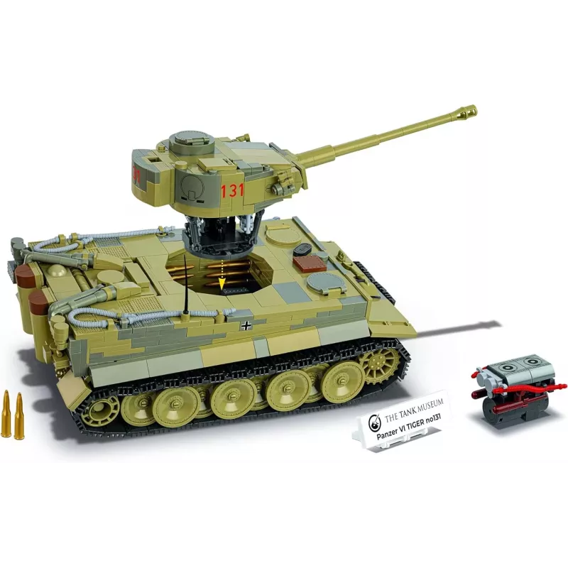 Zestaw konstrukcyjny COBI Panzer VI Tiger nr 131 1275 elementów