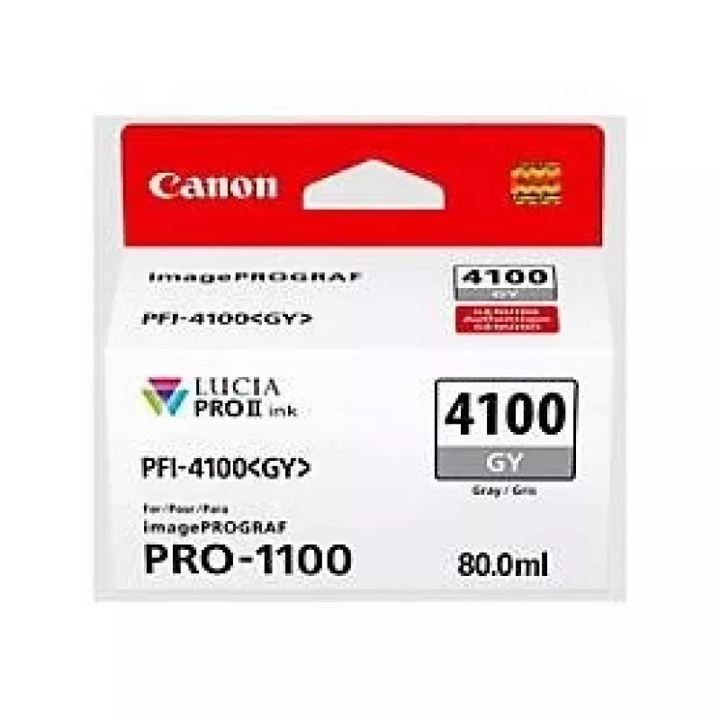 Kaseta z atramentem Canon LUCIA PRO II 1 szt. Oryginalna, standardowa wydajność, szary
