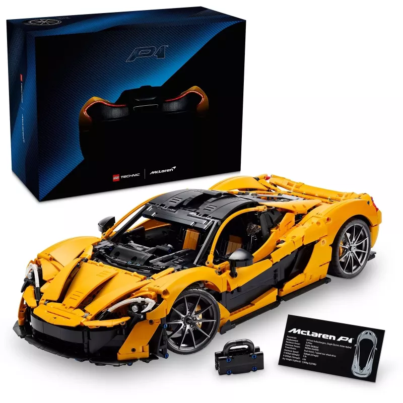 LEGO Technic 42172 McLaren P1 Zestaw Modelu Samochodu dla Dorosłych