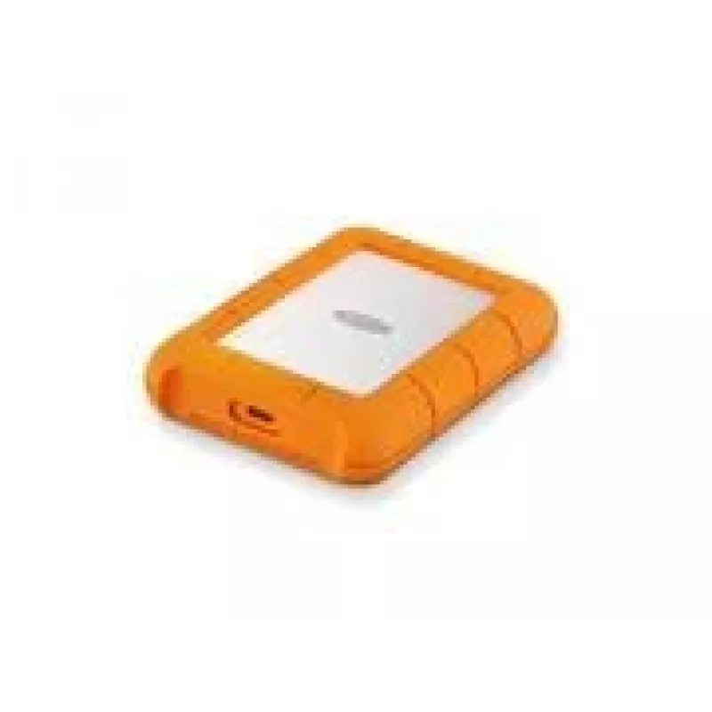 LaCie Rugged USB-C Zewnętrzny Dysk Twardy 5 TB USB Type-C 3.2 Gen 1 (3.1 Gen 1) Szary Żółty