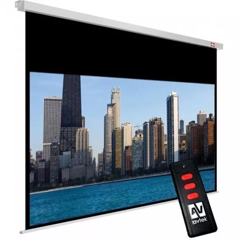 Ekran elektryczny Avtek Cinema Electric 200 (200 x 200 cm) - 16:9