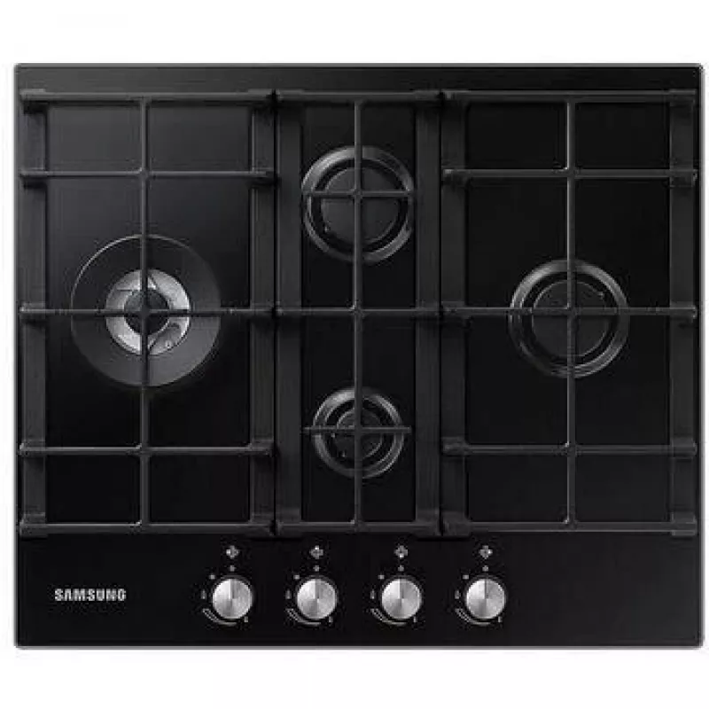 Samsung NA64H3030BK Czarna Płyta do zabudowy 60 cm Gazowa 4 strefy grzewcze
