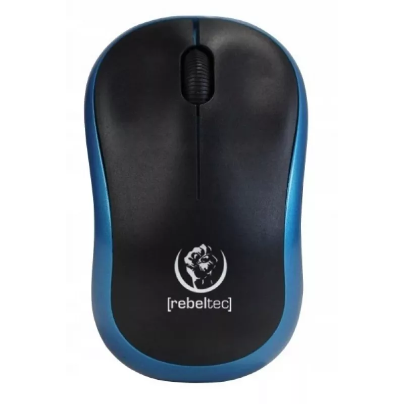 Bezprzewodowa mysz optyczna Rebeltec METEOR niebieska RBLMYS00048 USB