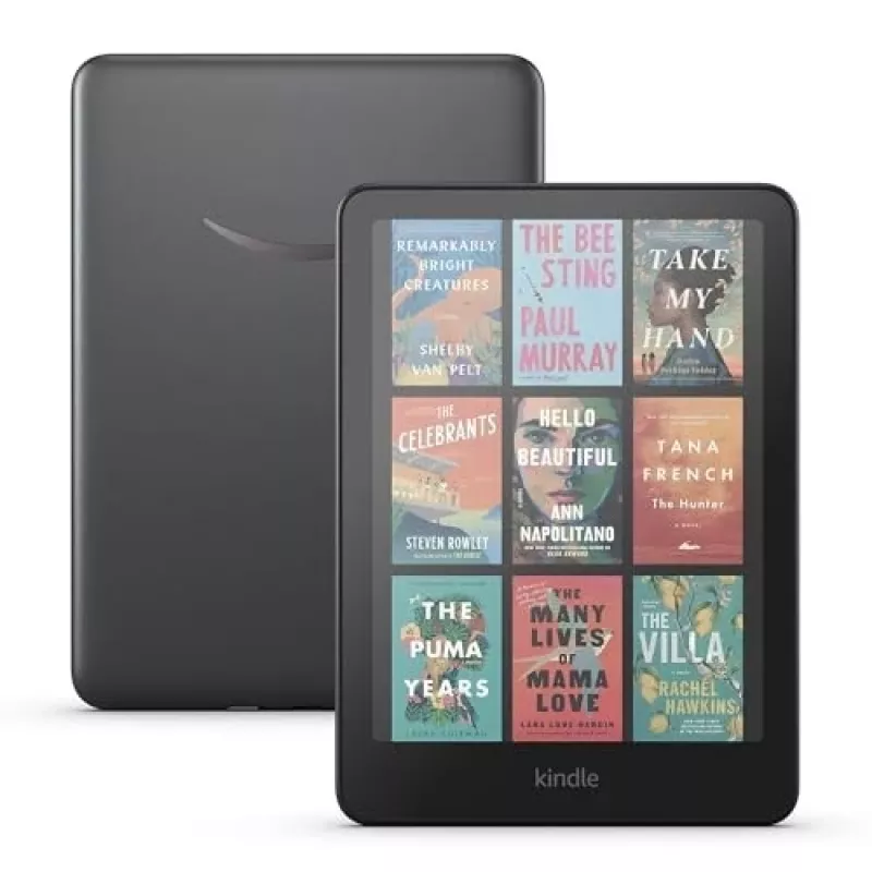 Czytnik e-booków Amazon Kindle Colorsoft Signature Edition 7 cali 32 GB Wi‑Fi ładowanie bezprzewodowe, wodoszczelność IPX8, czarny