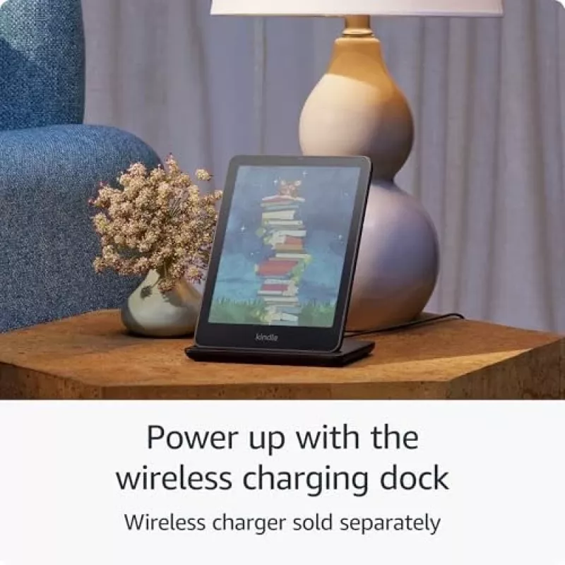 Czytnik e-booków Amazon Kindle Colorsoft Signature Edition 7 cali 32 GB Wi‑Fi ładowanie bezprzewodowe, wodoszczelność IPX8, czarny