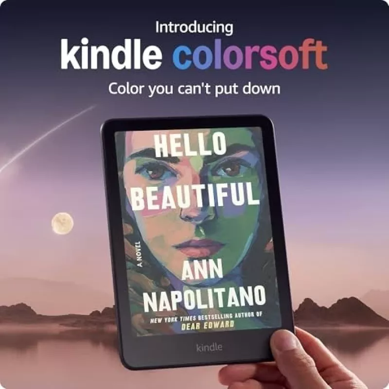 Czytnik e-booków Amazon Kindle Colorsoft Signature Edition 7 cali 32 GB Wi‑Fi ładowanie bezprzewodowe, wodoszczelność IPX8, czarny