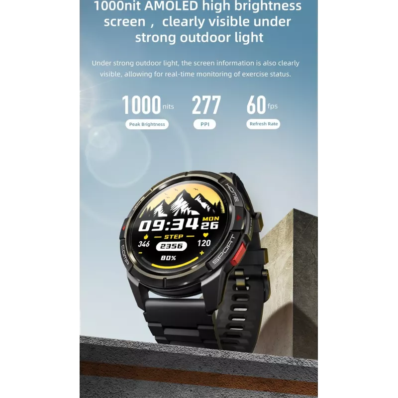 Smartwatch Mibro GS Active (Szary)