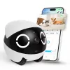 Robotyczny monitor zwierząt Enabot Rola Mini — Wi‑Fi, bateria 5000 mAh, 3 MP, pole widzenia 137°, biały/czarny