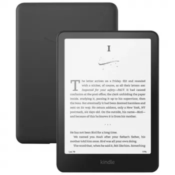Czytnik e-booków Amazon Kindle Paperwhite (12. generacja 2024) — wyświetlacz 7 cali, 16 GB, czarny, Wi‑Fi, Bluetooth, USB‑C