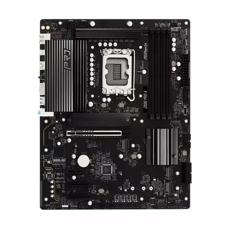 Płyta główna ASRock Z890 Pro-A ATX — chipset Intel Z890, LGA 1851, DDR5, 4x DIMM, 256 GB, 2.5Gb LAN, PCIe Gen5