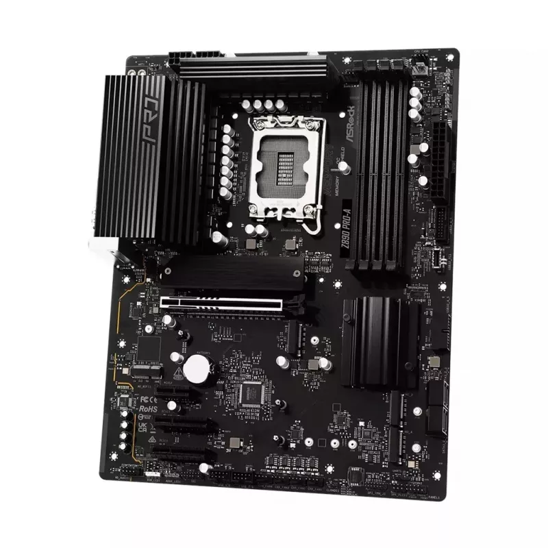 Płyta główna ASRock Z890 Pro-A ATX — chipset Intel Z890, LGA 1851, DDR5, 4x DIMM, 256 GB, 2.5Gb LAN, PCIe Gen5