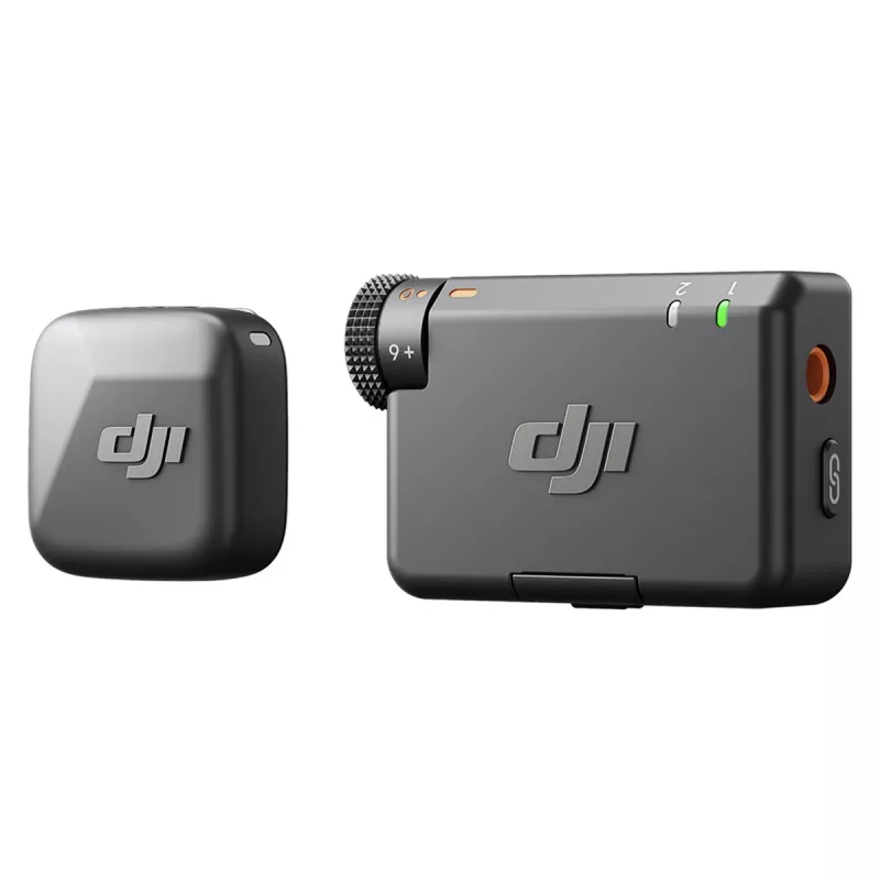 DJI Mic Mini Zmontowany odbiornik do kamery Czarny