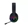 Zestaw słuchawkowy Razer Kraken V4 Pro, przewodowy i bezprzewodowy, pałąk, gaming, USB Type-A, Bluetooth, czarny