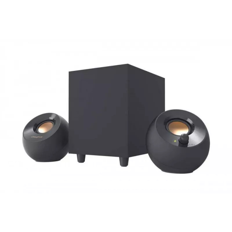 Zestaw głośników Creative Labs Creative Pebble Plus 8 W Home Czarny 2.1 kanały