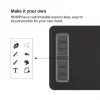 Tablet graficzny HUION H640P 5080 lpi 160 x 99 mm USB Czarny