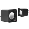 2-drożny głośnik PC Audiocore AC870 B — 3 W RMS, przewodowe zasilanie USB, wejście 3,5 mm, kanały 2.0