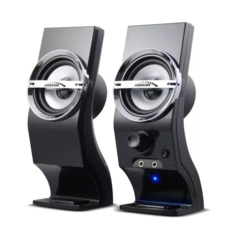 Głośniki stereo Audiocore AC805 2.0 PC 6W Czarny