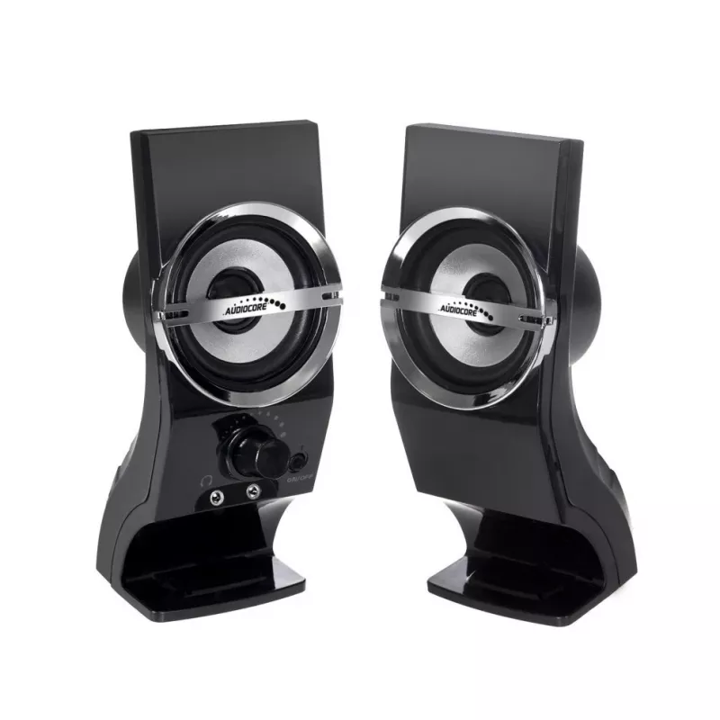 Głośniki stereo Audiocore AC805 2.0 PC 6W Czarny