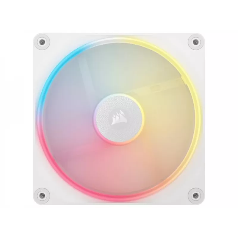 Wentylator Corsair iCUE LINK LX140-R RGB 14 cm biały 2000 RPM