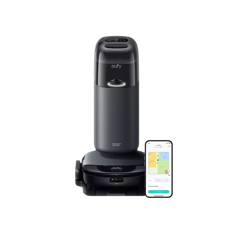 Anker Eufy | Robot odkurzający ze stacją wielofunkcyjną | Omni S1 | Na mokro i sucho | Czas pracy (maks.) 216 min | 4600 mAh | 8000 Pa | Szary