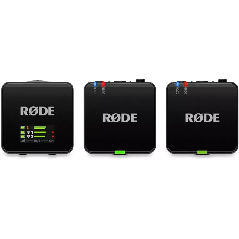 Rode Wireless Go III 3. generacji kompaktowy bezprzewodowy system mikrofonowy, czarny