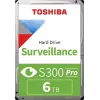 Toshiba S300 Pro Surveillance wewnętrzny dysk twardy 6 TB 7200 RPM 512 MB 3.5 Serial ATA III