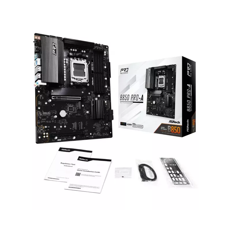 ASRock B850 Pro-A AM5 ATX Płyta Główna