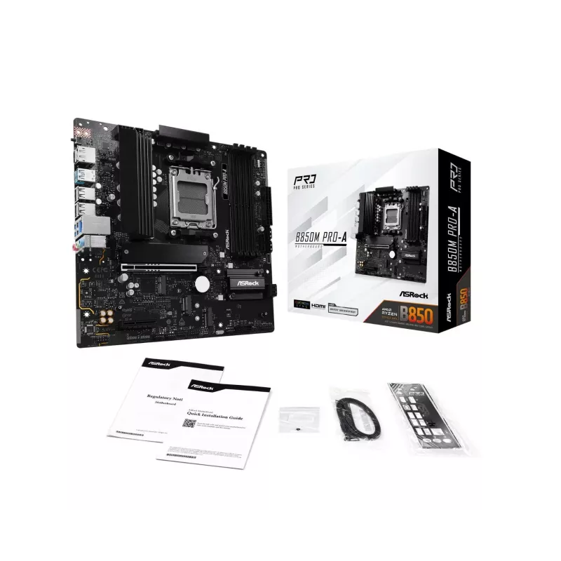 ASRock B850M Pro-A AM5 Micro-ATX Płyta Główna