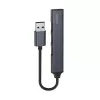 Hub USB SAVIO AK-70, 7-portów USB 3.0, 4 użyteczne porty, host USB Type-A, transfer 5 Gbit/s, gwarancja 2 lata