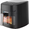 Frytkownica beztłuszczowa BLAUPUNKT AFD712 — pojemność 7,2 l, 1800 W, cyfrowe sterowanie dotykowe, 40–200°C, minutnik 60 min