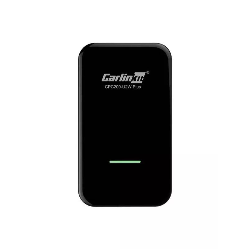 Bezprzewodowy adapter Carlinkit U2W Plus do Apple CarPlay, czarny