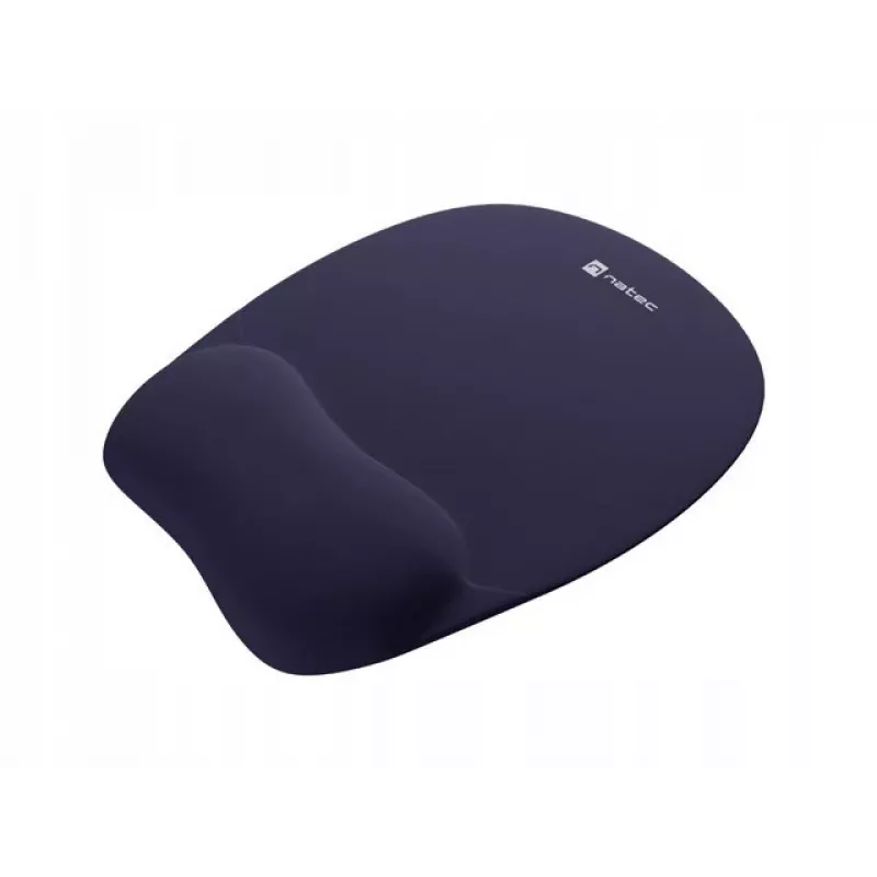 Podkładka pod mysz Natec Chipmunk Granatowa 230x200mm Pianka Memory