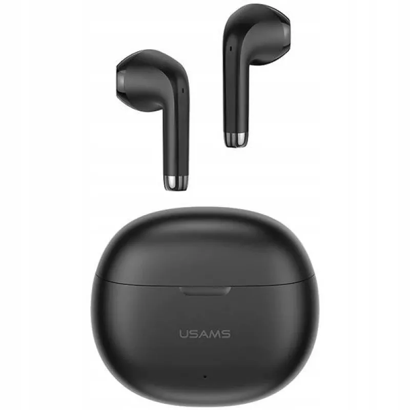 Słuchawki Usams BHUYO01 Bluetooth 5.3 TWS Rhymbo czarne