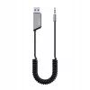 Adapter AUX Savio TR-16 z funkcją głośnomówiącą, Bluetooth 5.3, Google Assistant/Siri