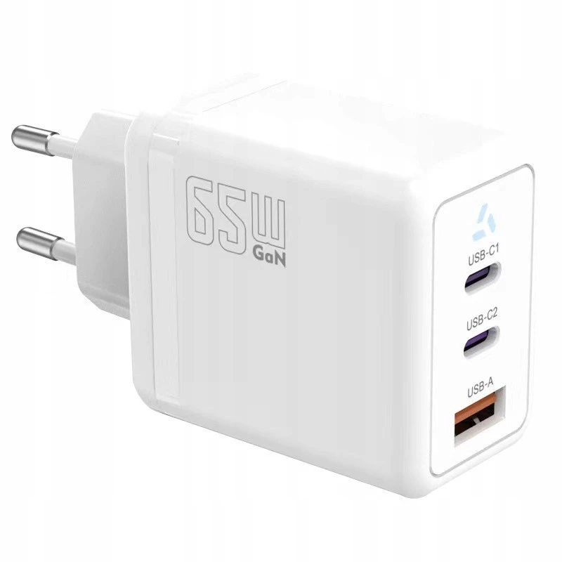 Ładowarka TB AZTBXUL3USB65WW — 65 W USB-C Power Delivery z 2 portami (1x USB-C, 1x USB-A)