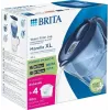 Dzbanek filtrujący wodę BRITA Marella XL, dzbanek z wkładem MAXTRA, zbiornik 3,5 l, pojemność filtrowanej wody 2 l, niebieski