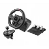 Manual gearbox shifter TRACER TRAJOY47345 — przewodowy kontroler simracingowy 6-w-1, kabel 1,8 m, czarny, ergonomiczny antypoślizgowy uchwyt, obrót 270°