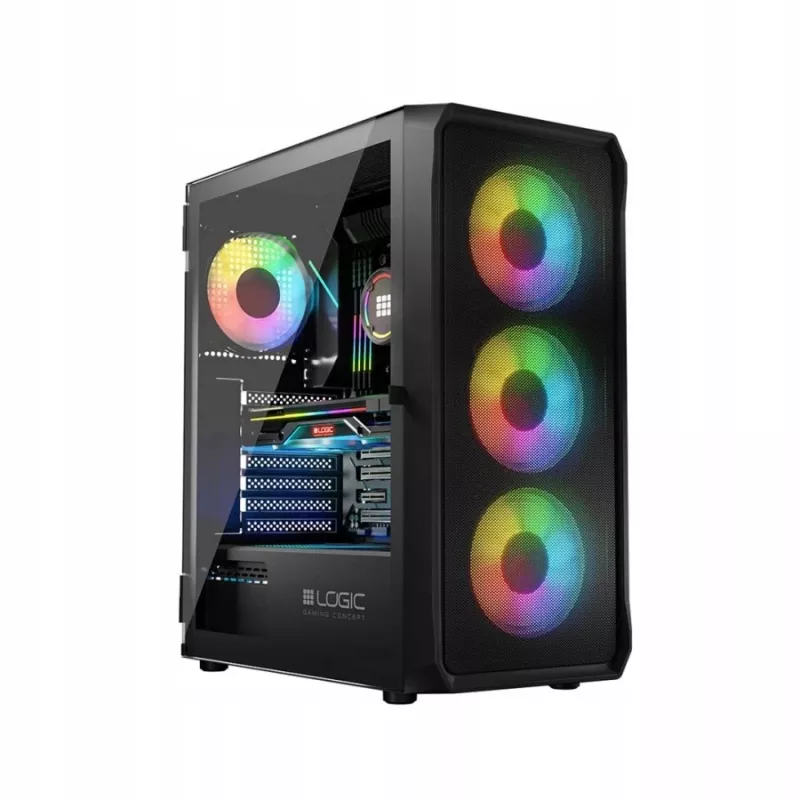 Obudowa komputerowa Logic Concept Portos ARGB ATX Czarna