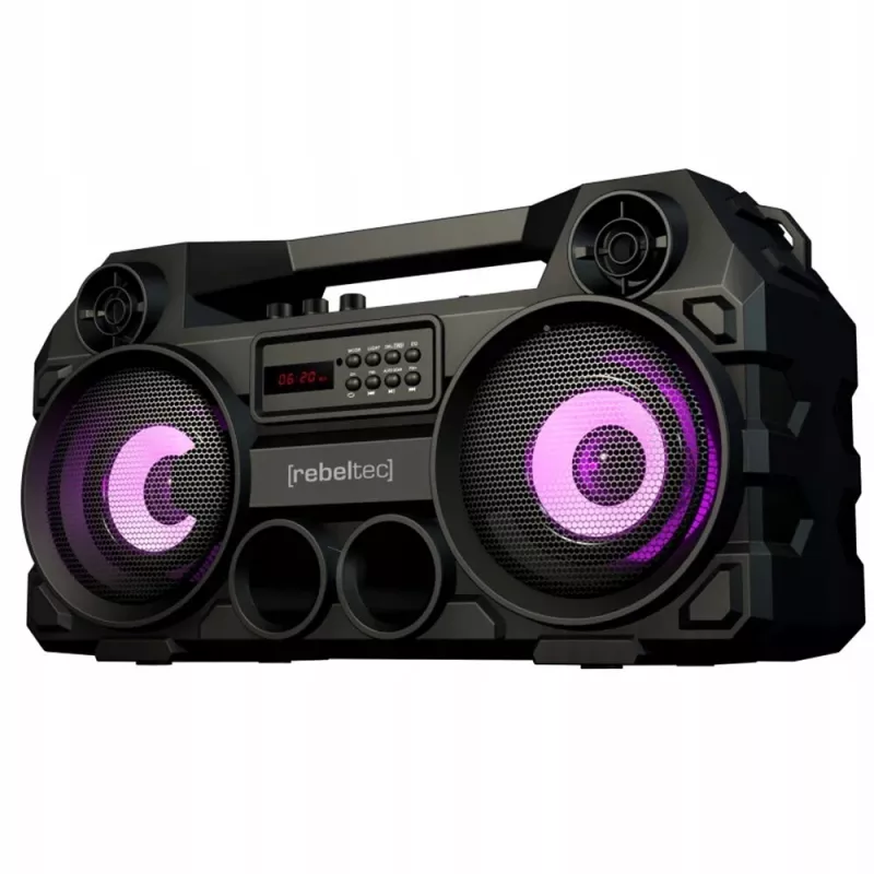 Rebeltec Bluetooth Głośnik SoundBOX 465 Czarny