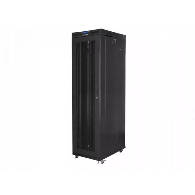 Wolnostojąca szafa rack Lanberg FF01-8047-23BL 47U 1200kg Czarna