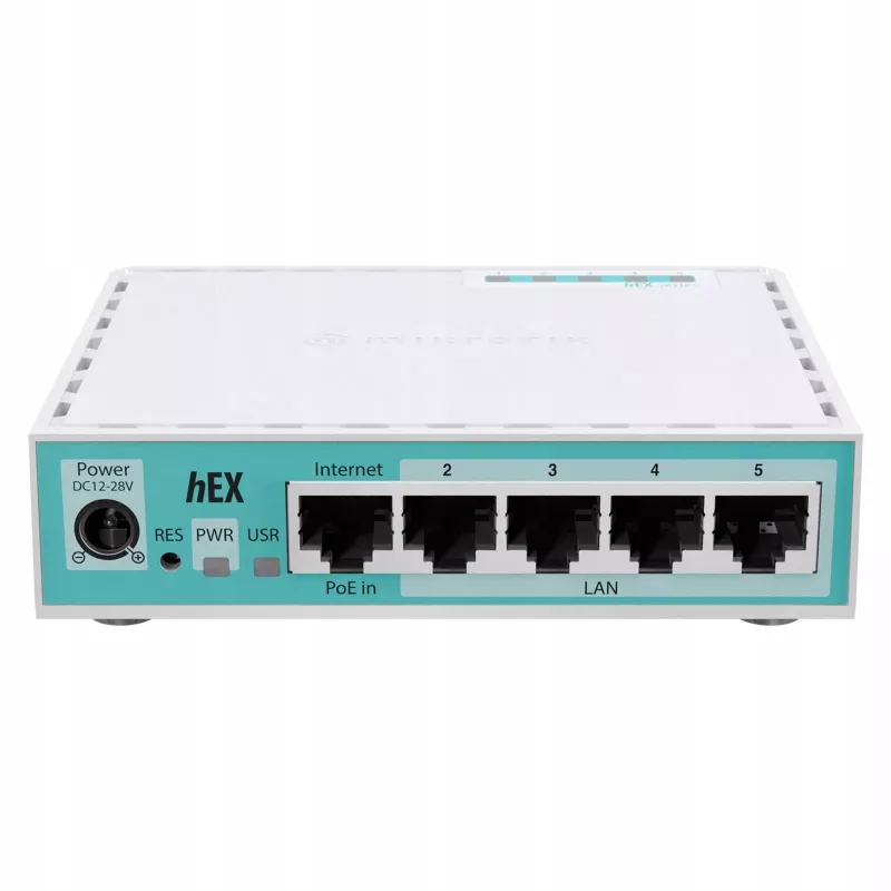 Router przewodowy Mikrotik hEX Gigabit Ethernet Biały
