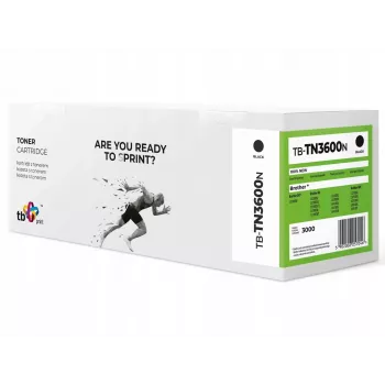 Toner Tb Print Pre Brother TN3600 TB-TN3600N Bk 100 % Zbrusu Nov