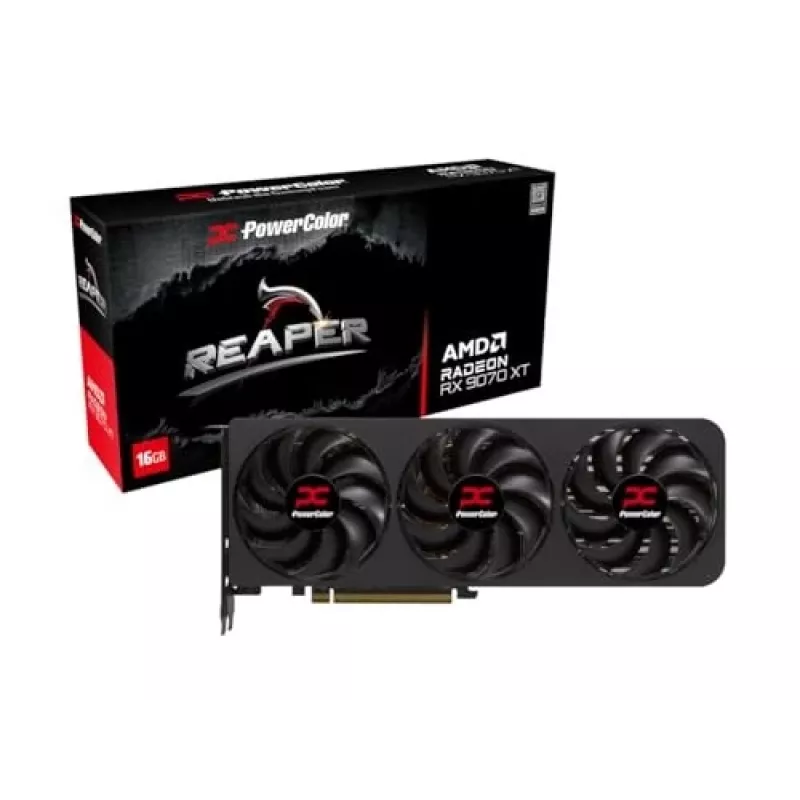 Karta graficzna MocKolor Radeon RX 9070 XT 16 GB GDDR6, PCIe x16 5.0, 256-bit, 289 mm, 3 wentylatory